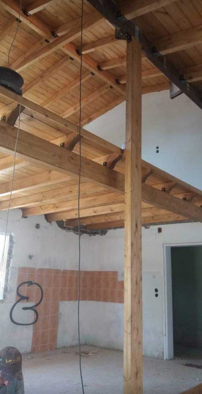 ξύλινες στέγες