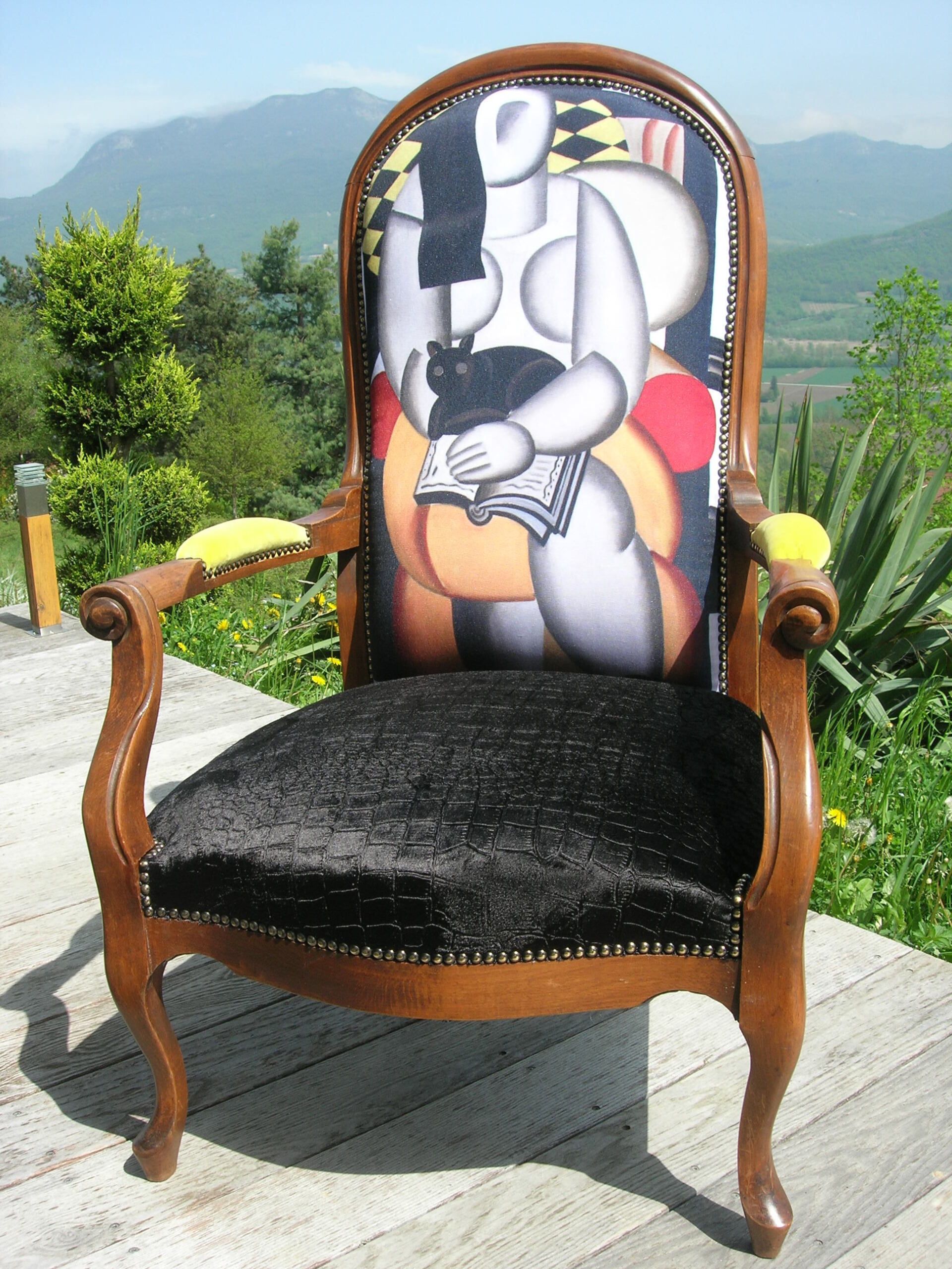 Rénovation fauteuil contemporain