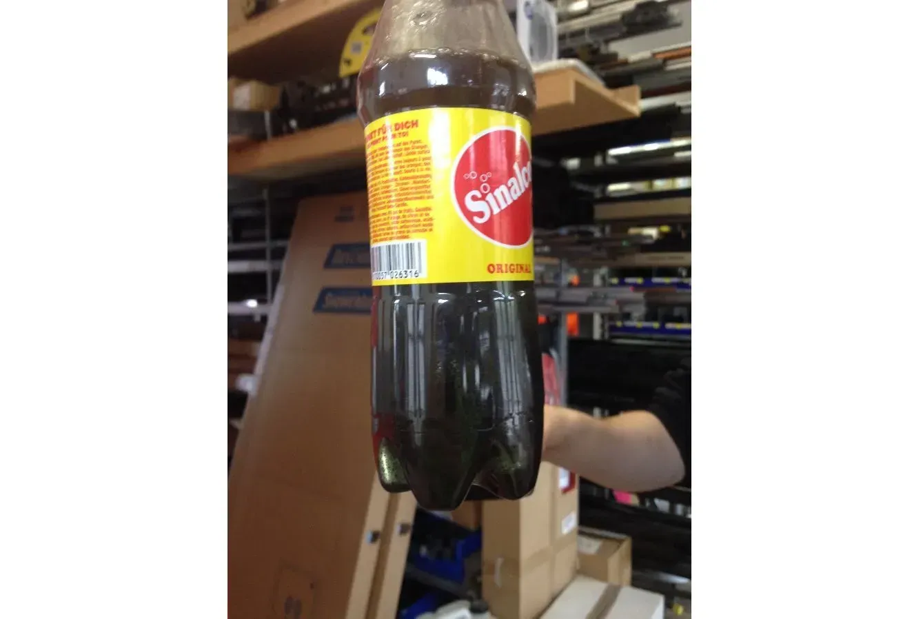 Flasche, Foto der SES Sanitär GmbH