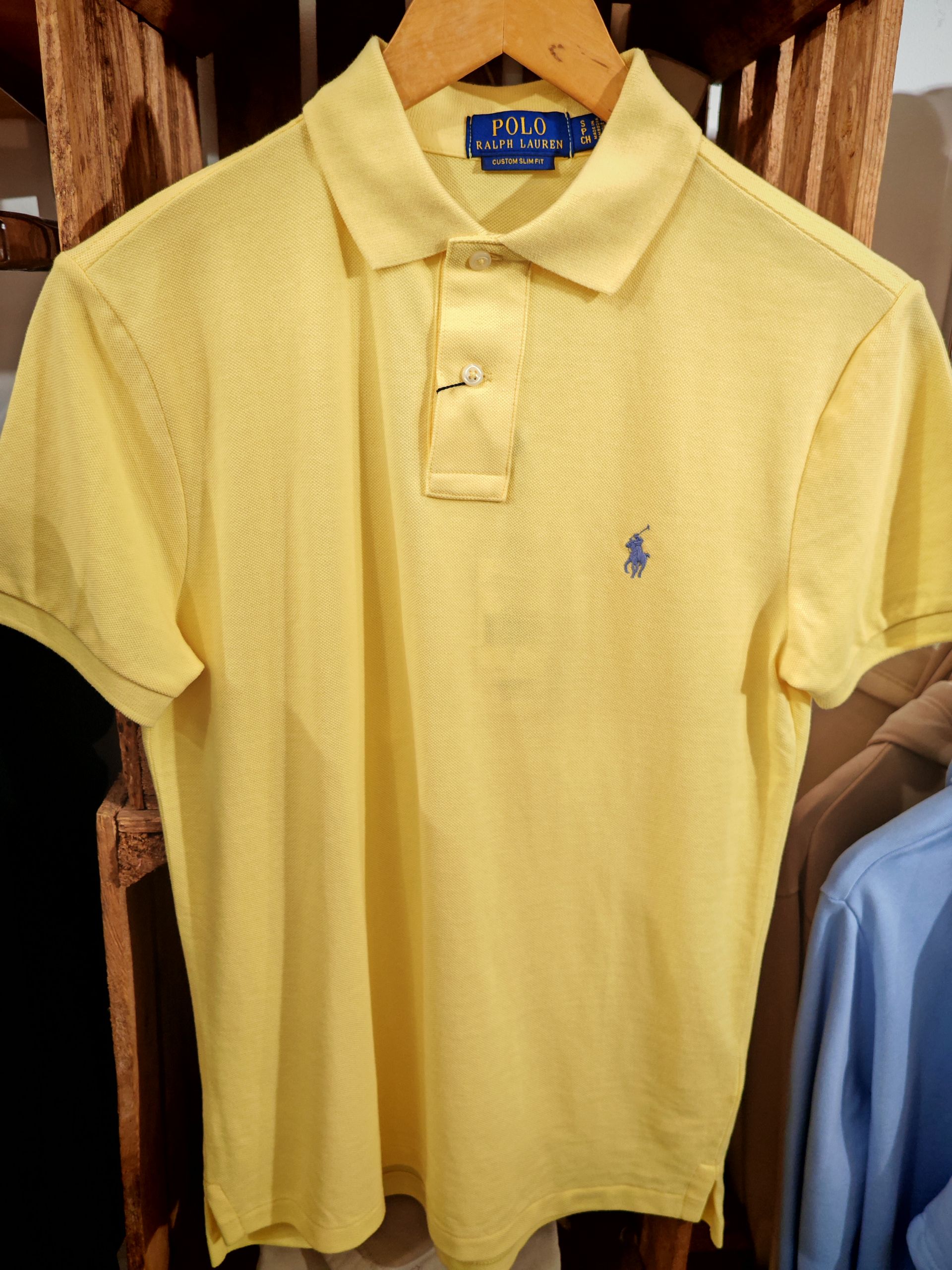 Polo jaune Ralph Lauren
