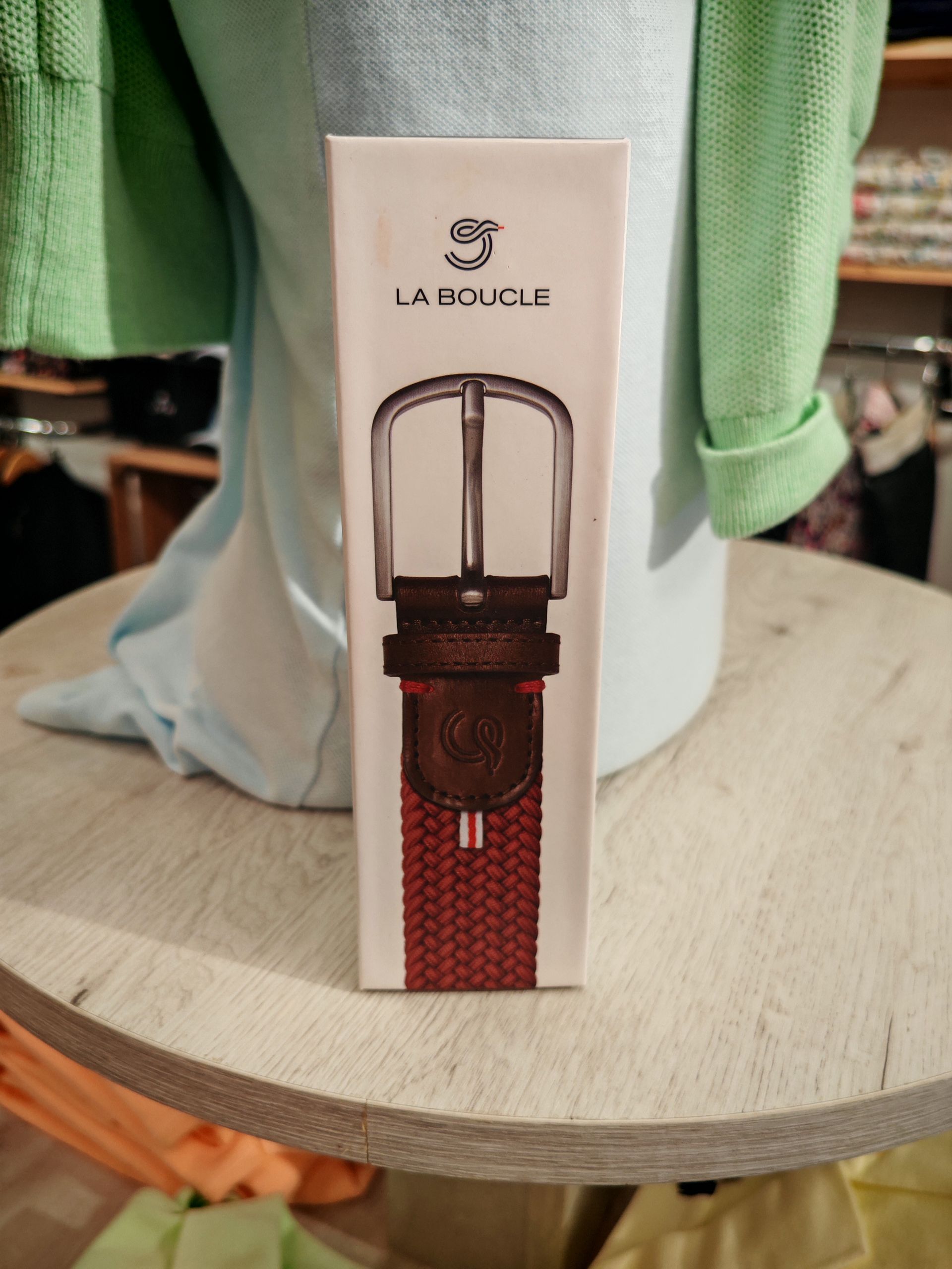 Étui d'une ceinture marron