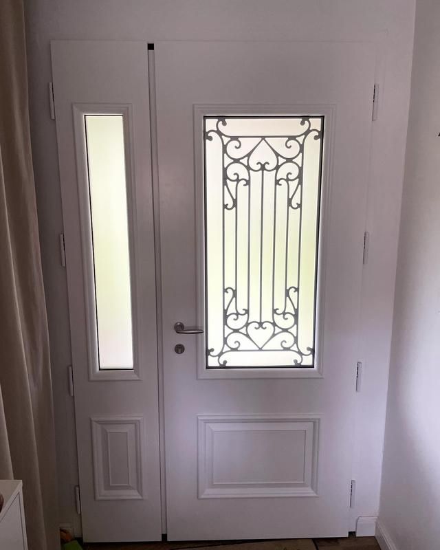 Porte d'entrée vitrée