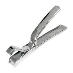 Pinza de olla de metal, utilizada para levantar ollas calientes.