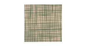 Patrón de mosaicos cuadrados de color beige y verde con líneas que se entrecruzan.