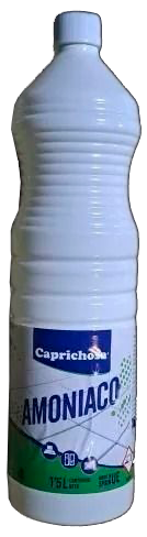 Botella blanca de limpiador 