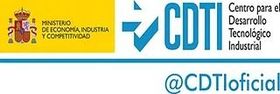 A logo for cdti centro para el desarrollo tecnologico industrial
