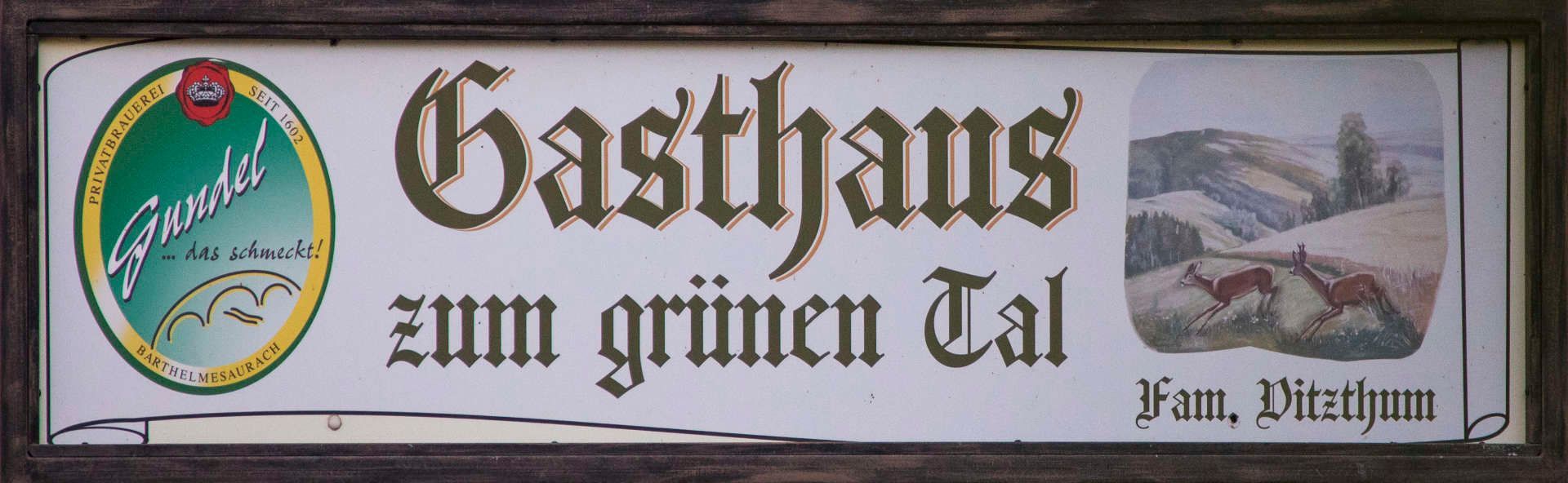 Gasthaus Vitzthum Inhaberin: Beate Vitzthum Logo