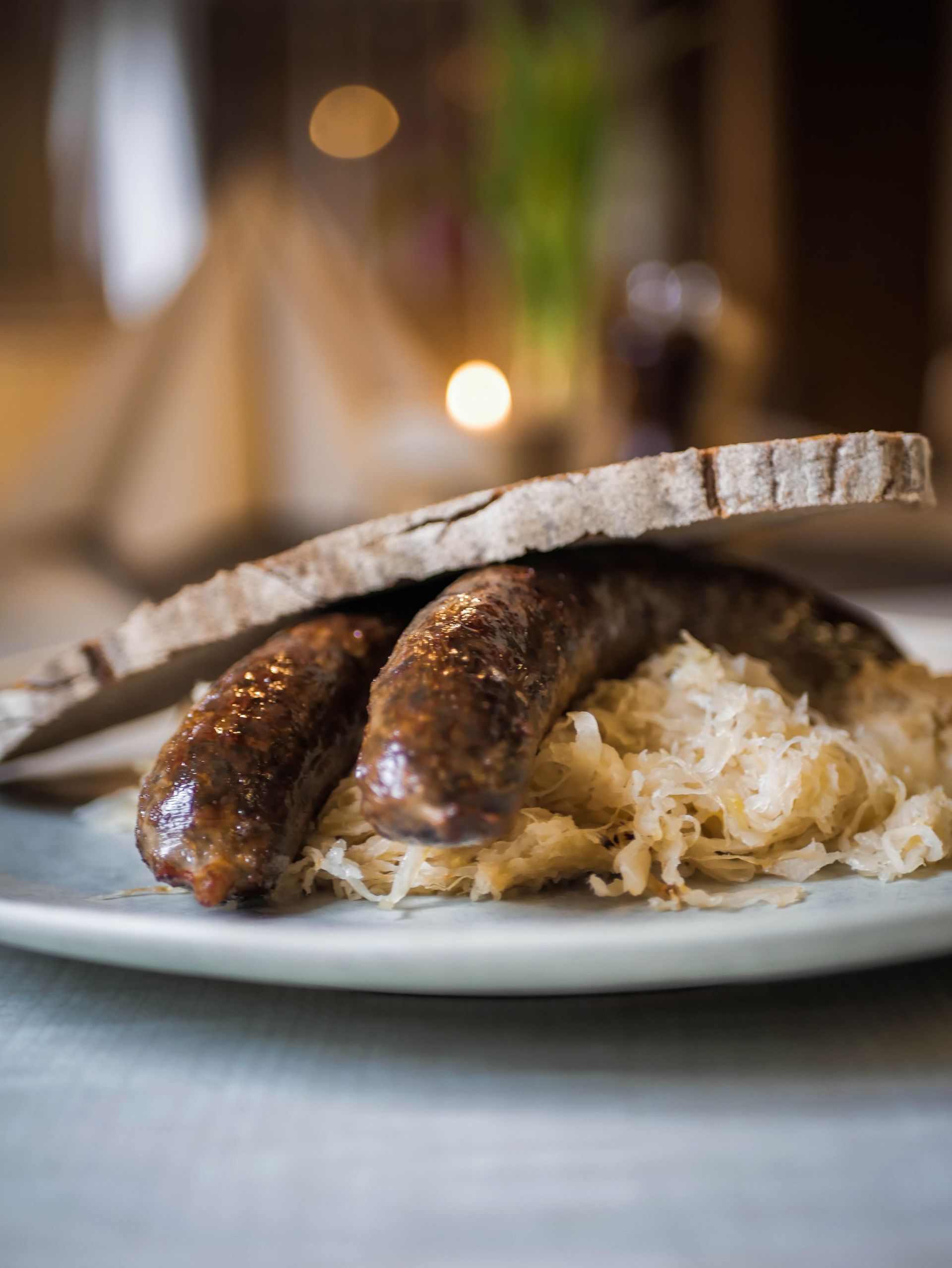 Schnitzel mit Stampfkartoffeln