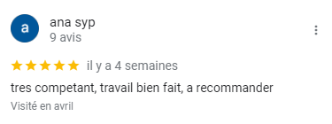 Avis client de Ana