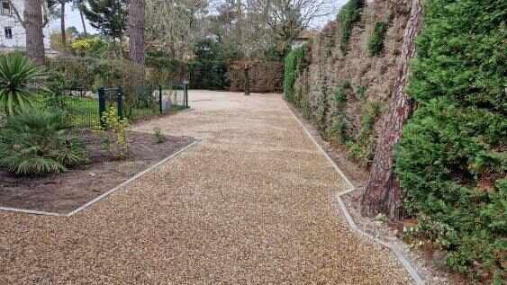 Création allée avec bordures