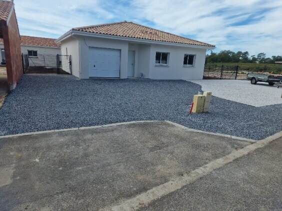 Création parking avec bordures