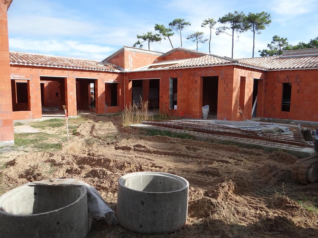 Construction d'une maison à La Couarde Sur Mer 1/3