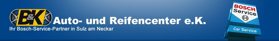 B & K Auto- und Reifencenter e.K. Logo