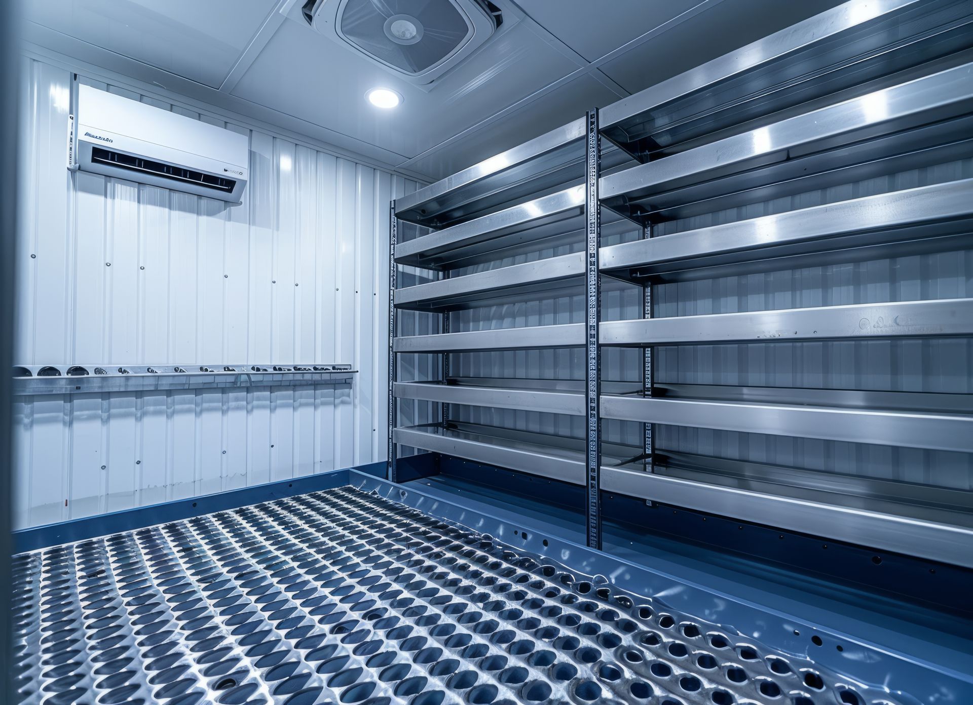 Chambre froide en inox