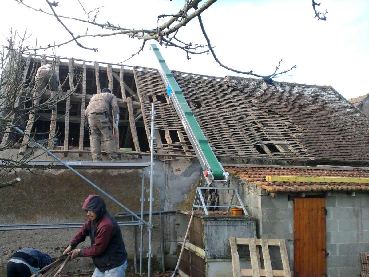 Entretien de couverture de toiture