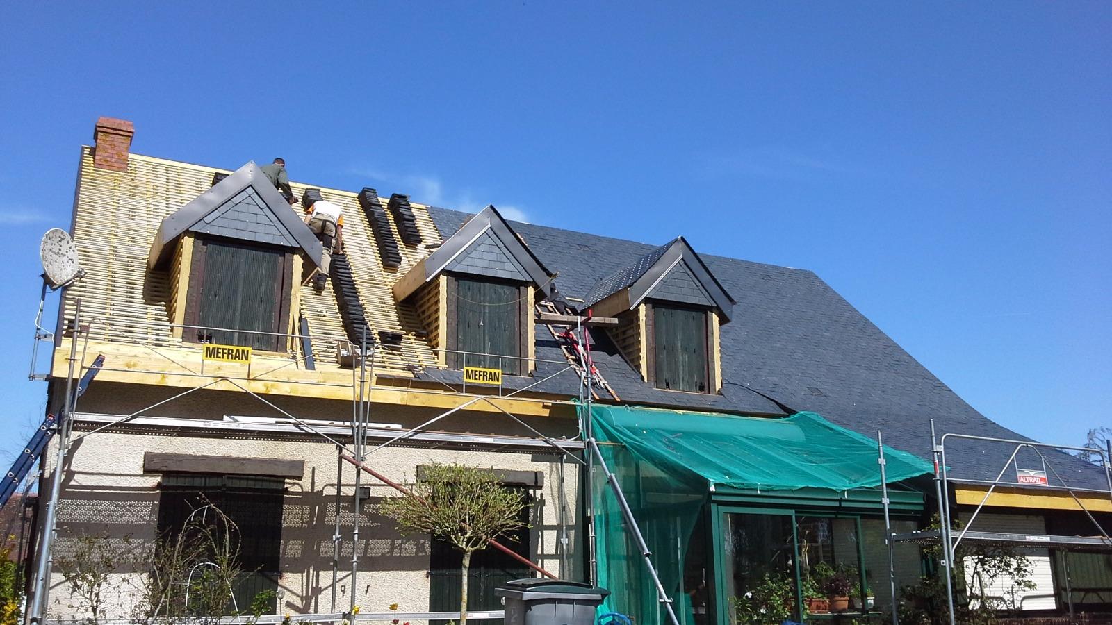 Installation de couverture