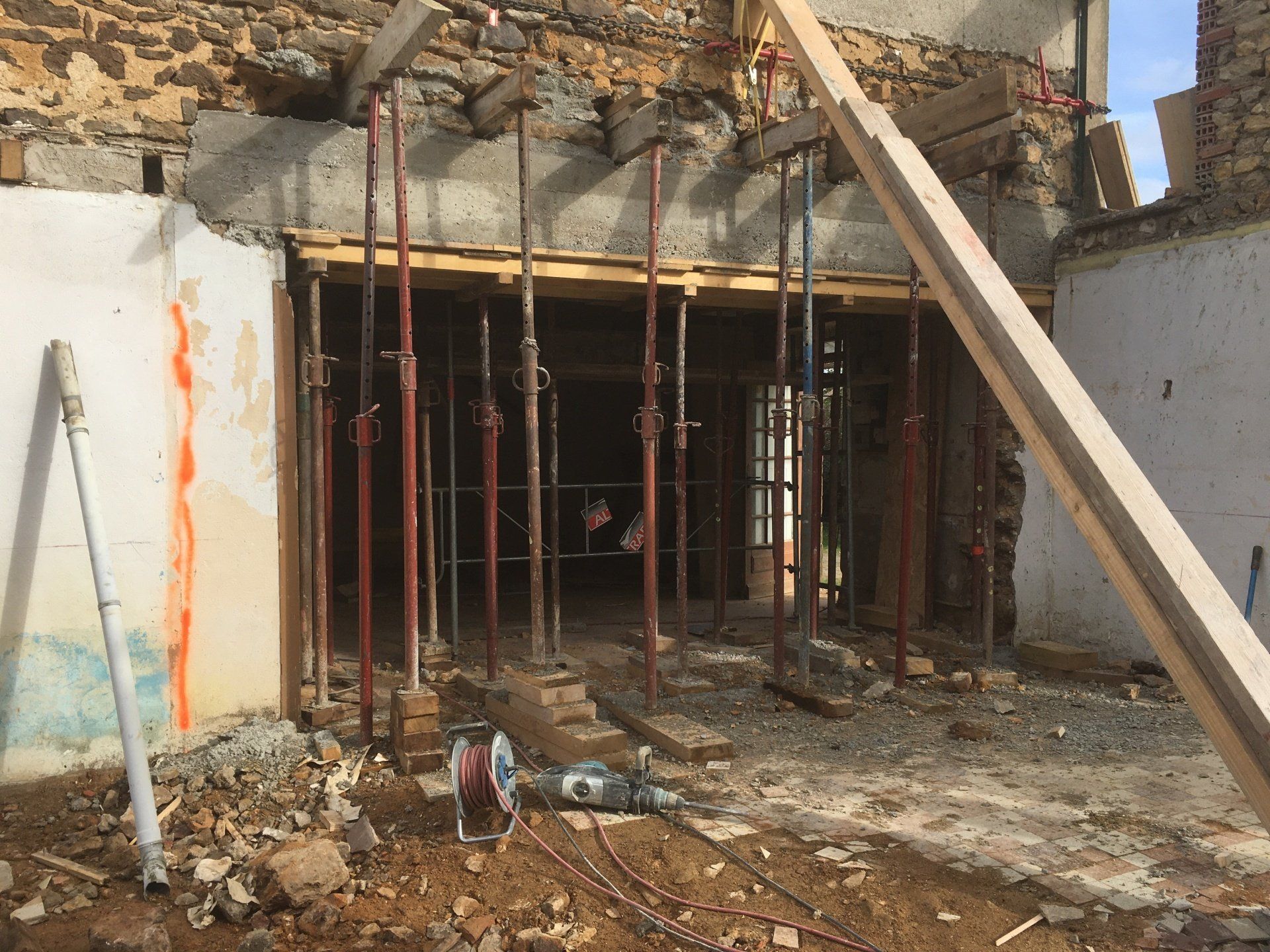 Travaux de terrassement