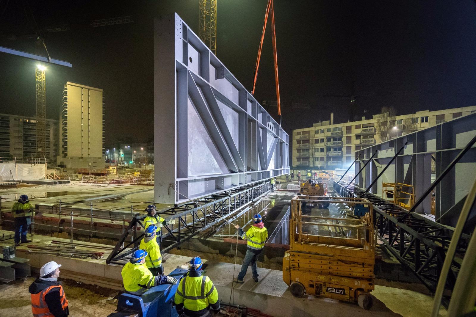 Travaux de charpente métallique
