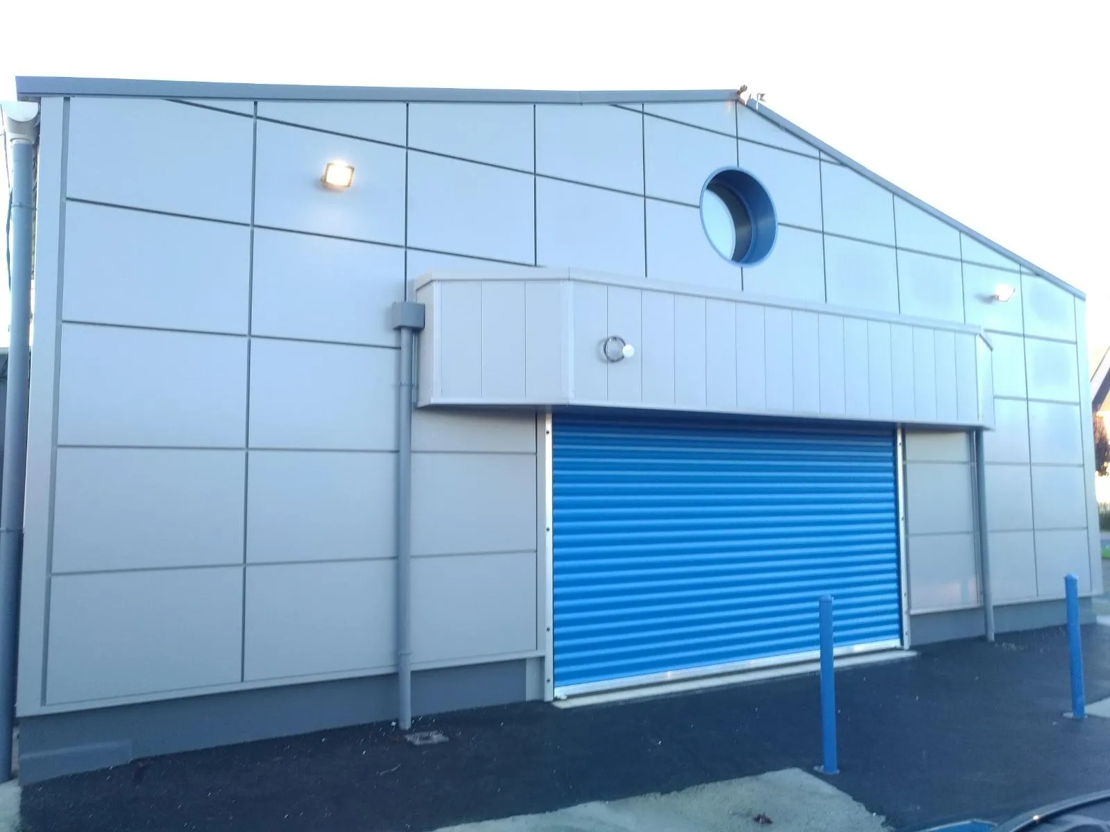 Rénovation d'une façade après travaux