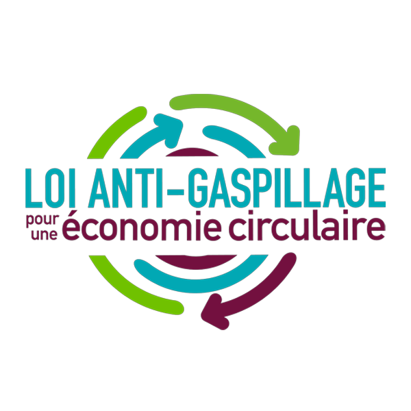 Logo Loi antigaspillage pour une économie circulaire