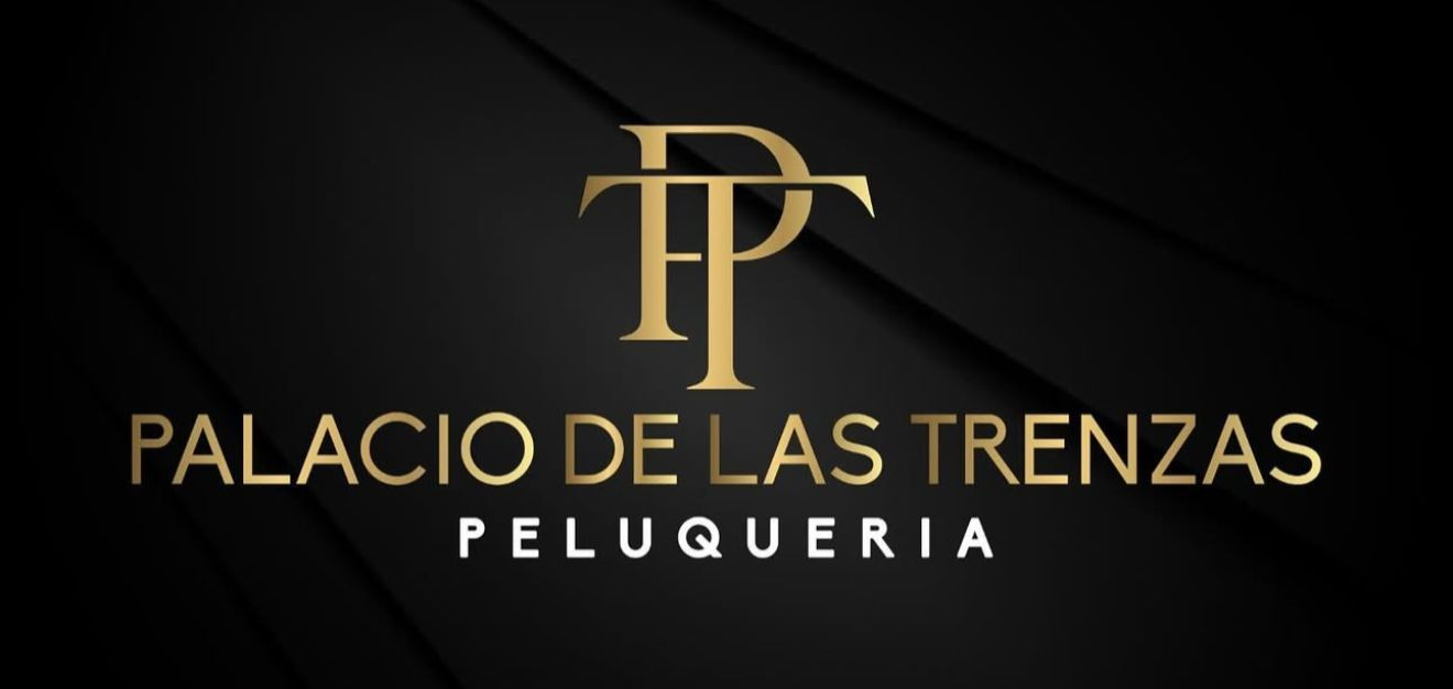 Logotipo con mujer con trenzas en círculo rosa con texto "El Palacio de las Trenzas".