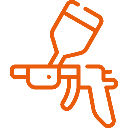 Ein Icon für eine Lackierpistole