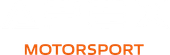 Das Wort „Motorsport“ ist in Orange auf weißem Hintergrund geschrieben.