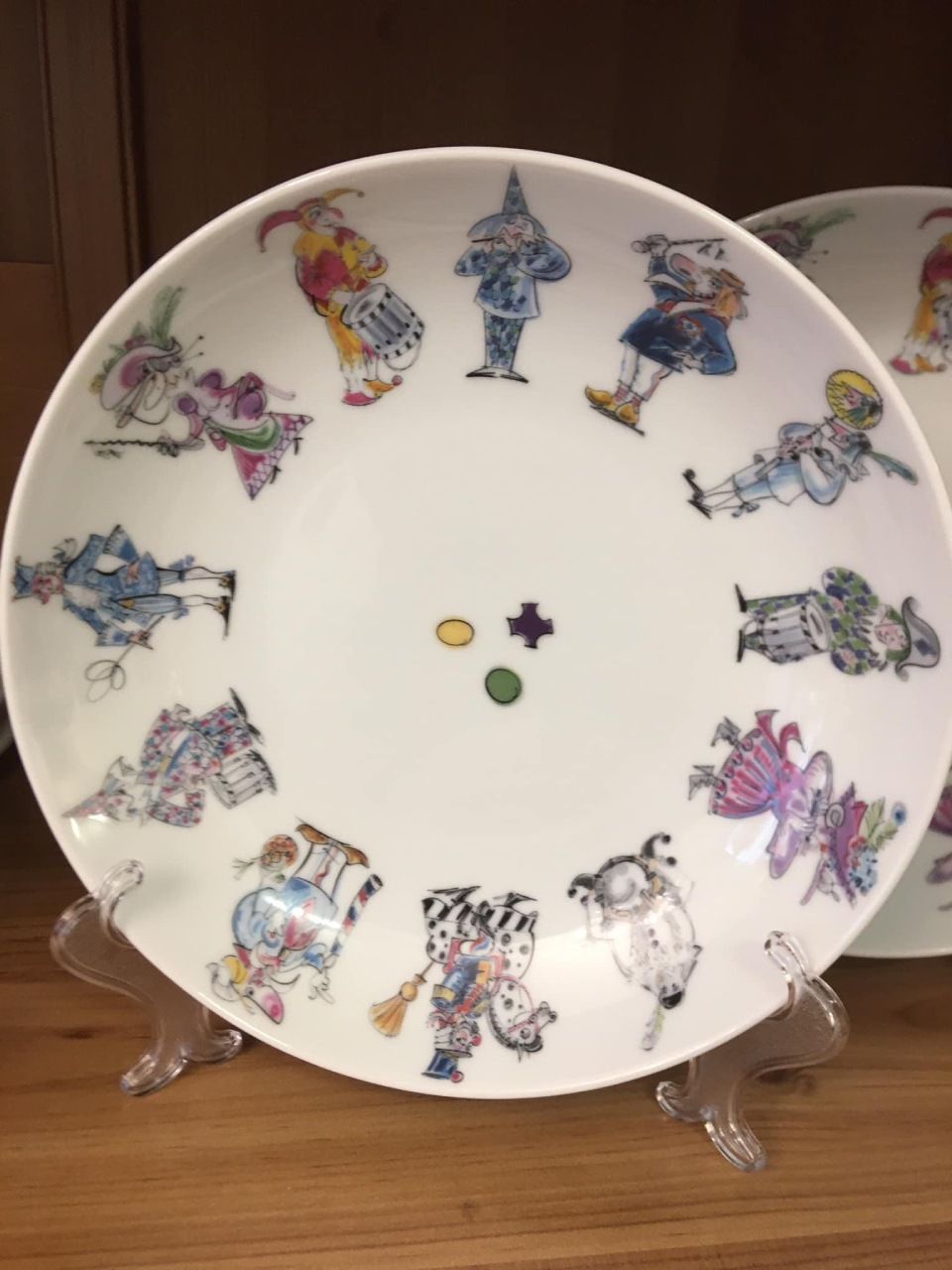 Swiss Candles Fastnacht Teller