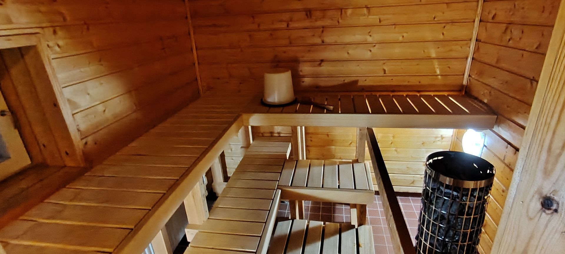 Saunatila keskustassa