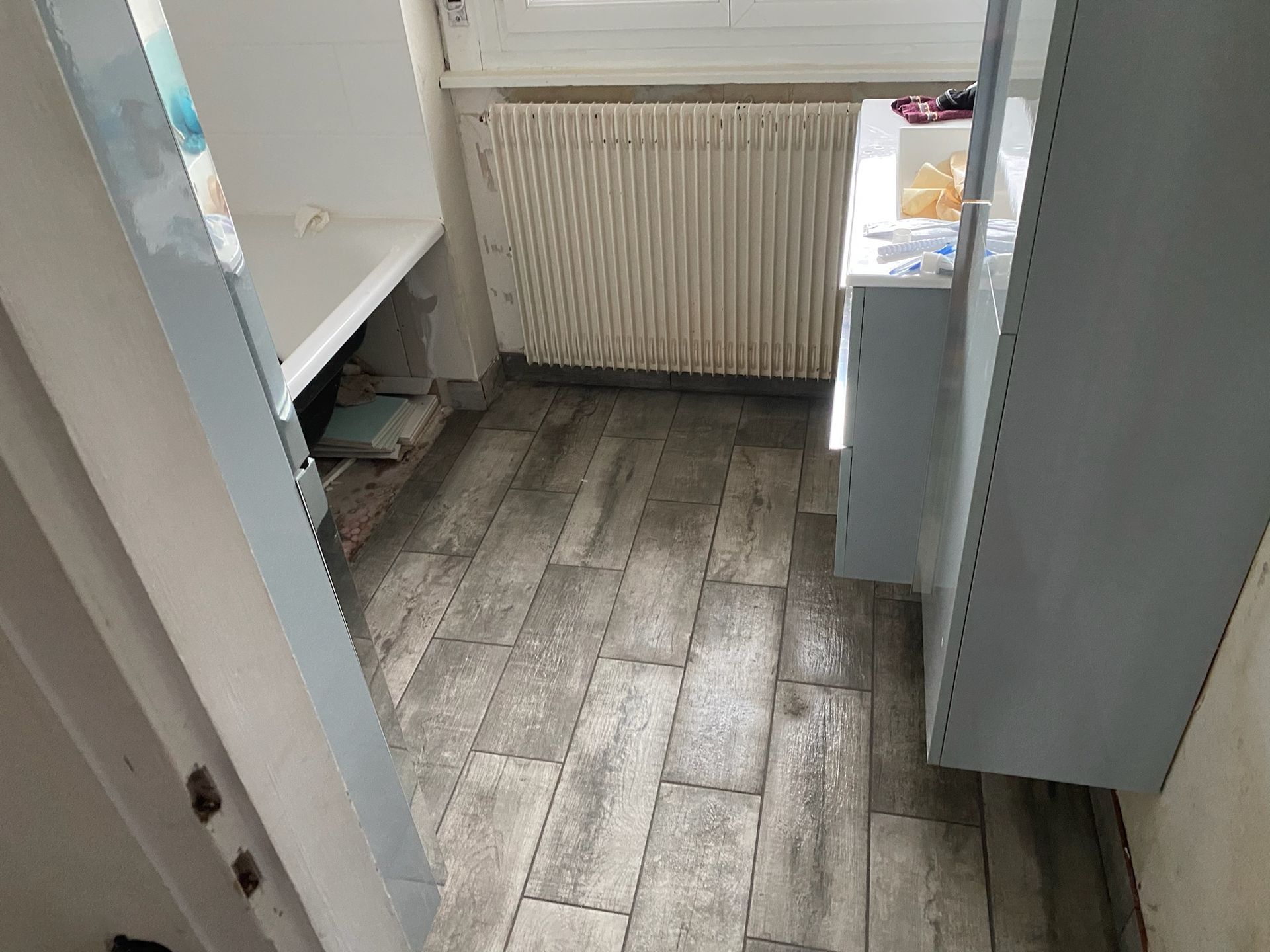 Carrelage imitation bois