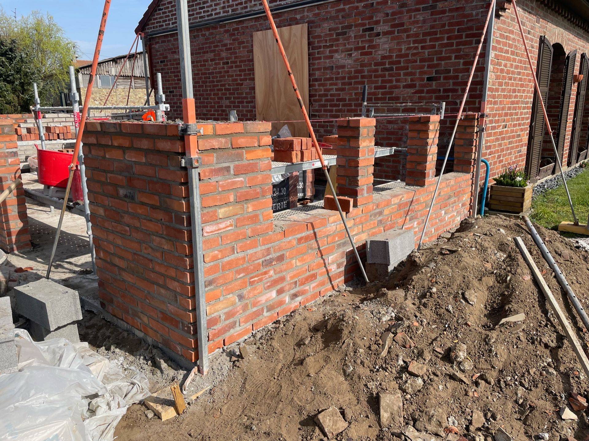 Construction en brique