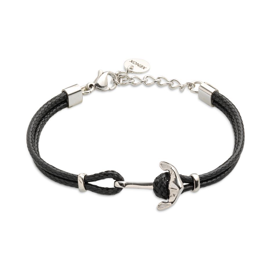 Armband mit Anker aus Sterlingsilber