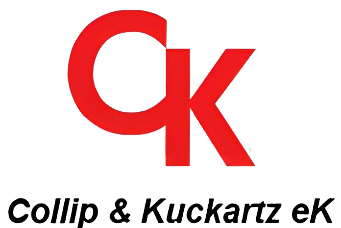 Das Logo von Collip & Kuckartz EK ist rot und schwarz