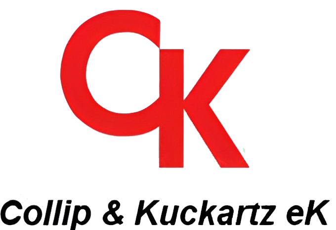 Das Logo von Collip & Kuckartz EK ist rot und schwarz