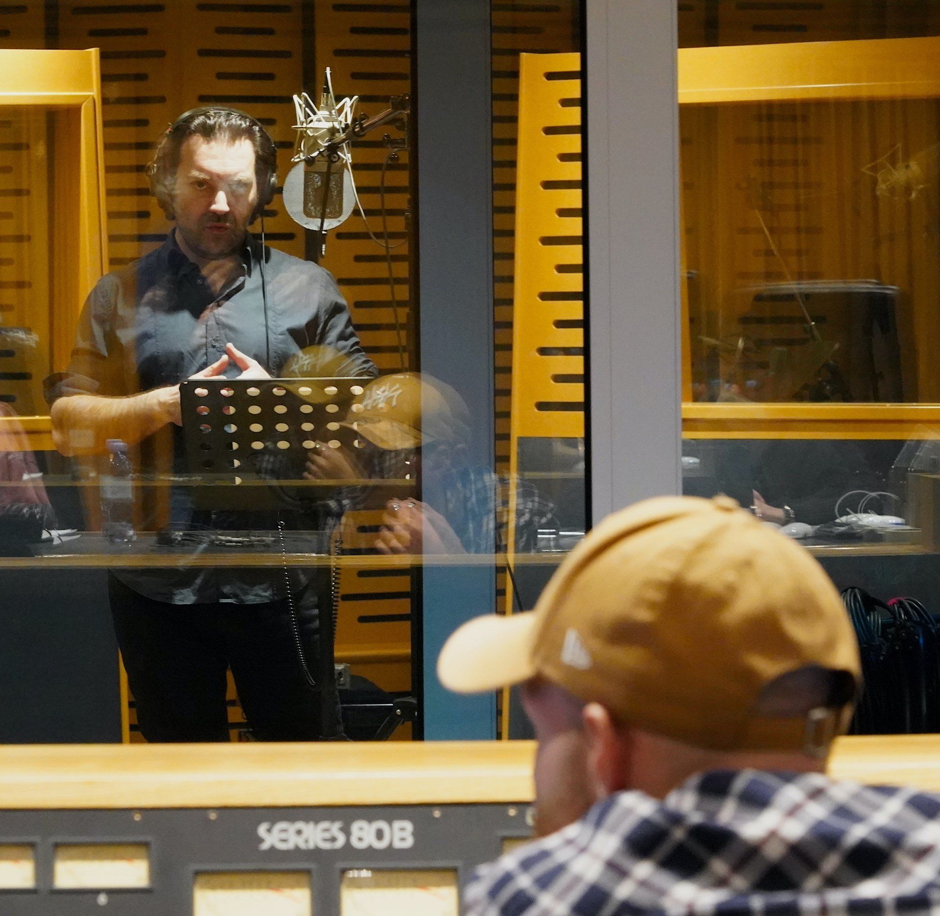 Répétition au studio CMC à Paris