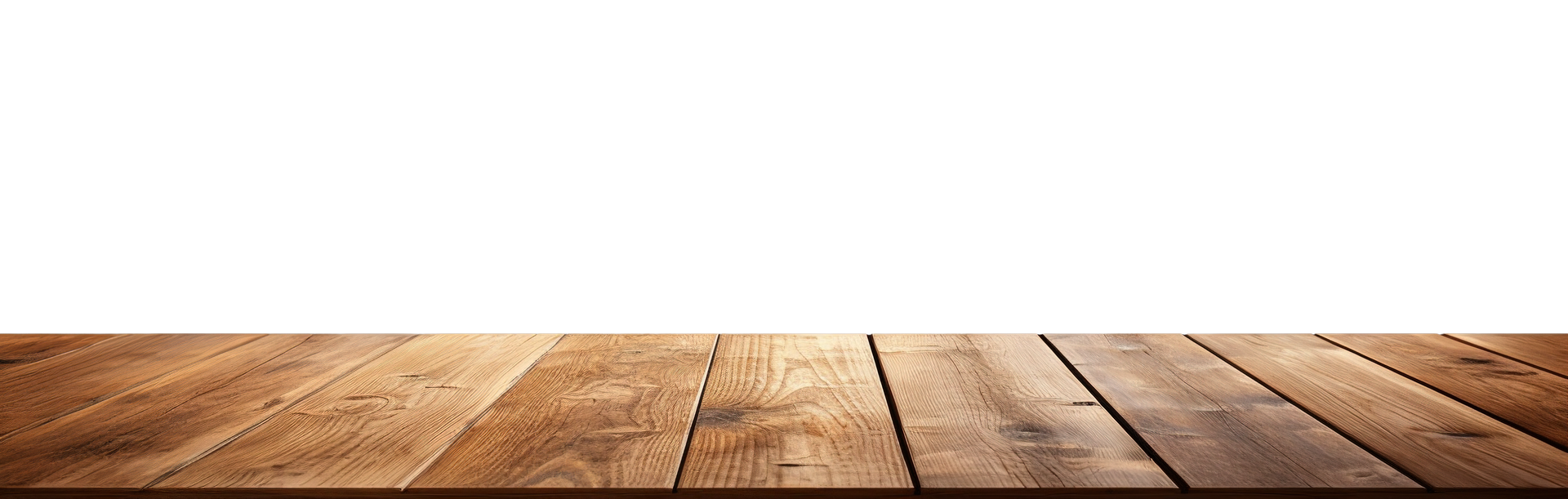 Terrasse faite de lames en bois