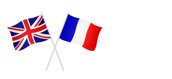 Drapeaux France et royaume unis Drapeaux France et royaume unis