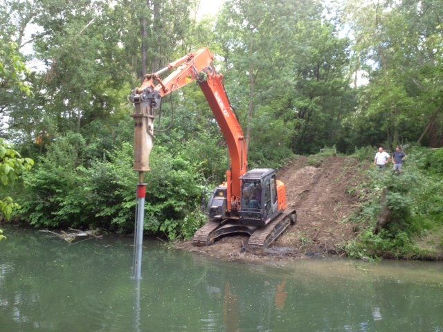 Aménagement bac à trails Zone protégée de la Platière