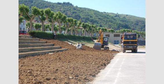 Aménagement Gradin Quais Sud Ferrières