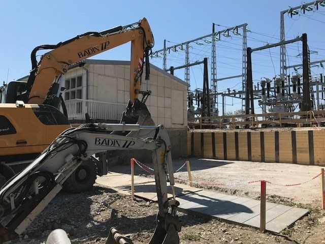 Chantier Poste source Enedis