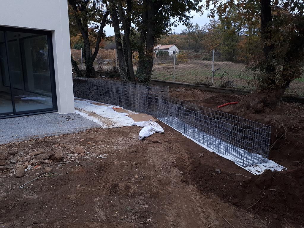 Création et pose de gabions