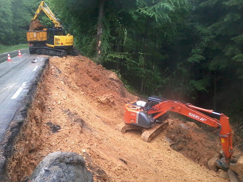 Travaux de sécurisation