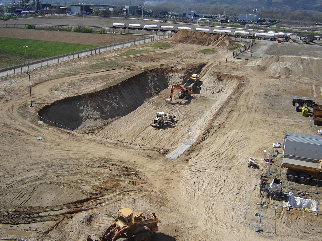Chantier site chimique - Roussillon