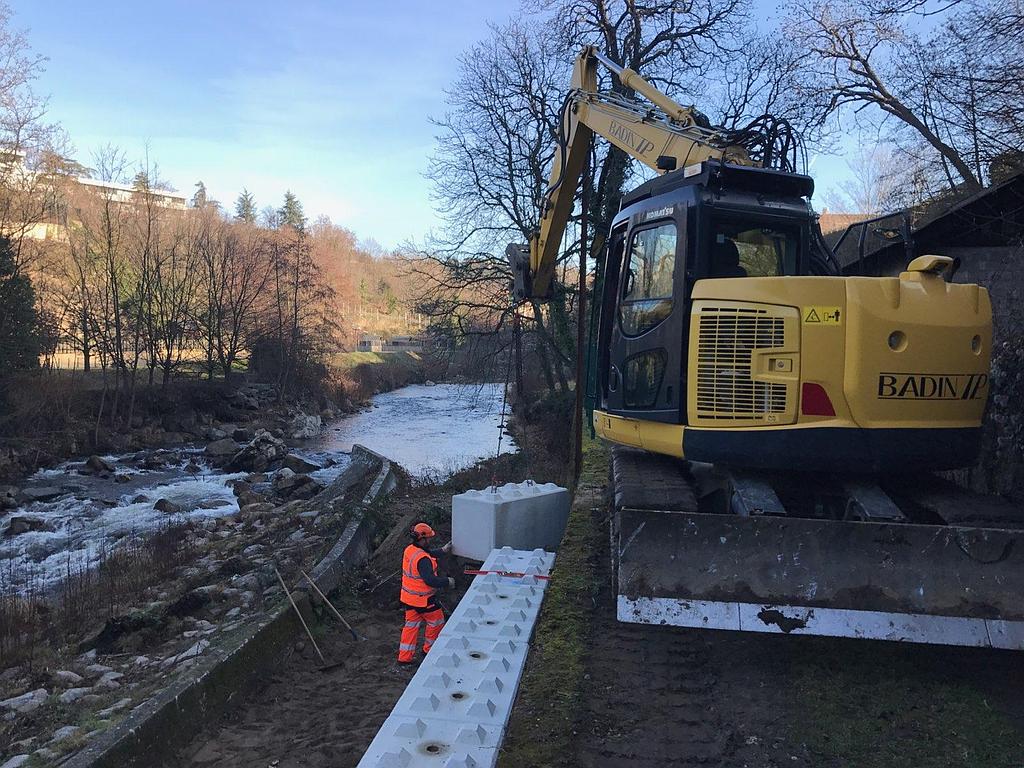 Soutenement en big bloc