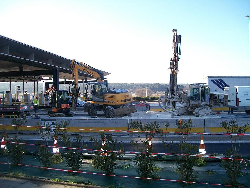 Travaux ASF - Lançon de Provence