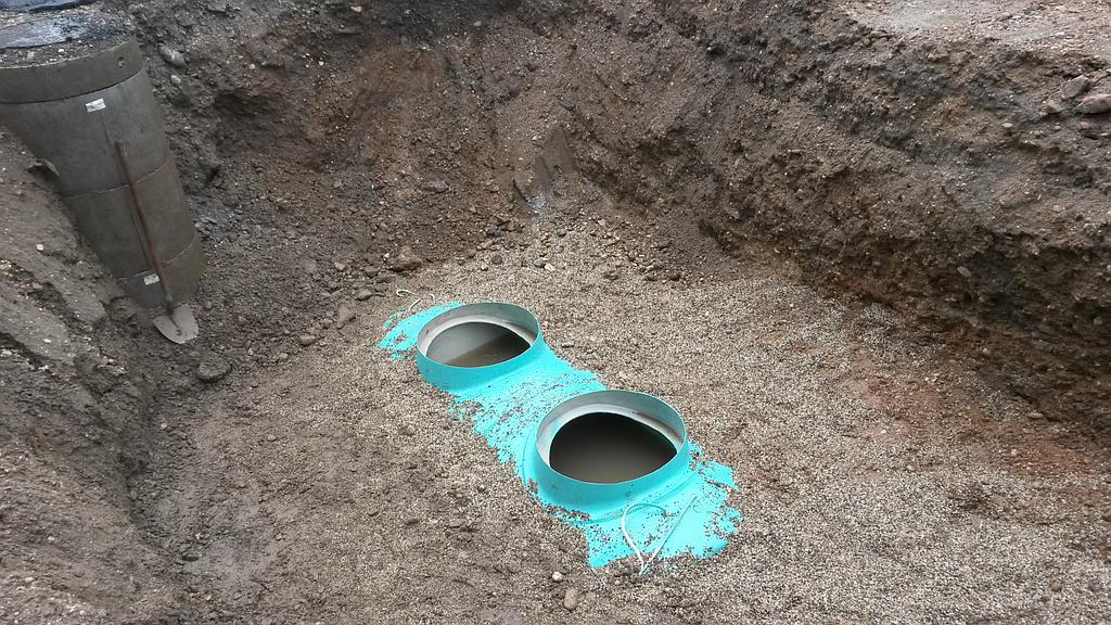 Pose de Séparateur hydrocarbure classe 1 sur site chimique TERIS