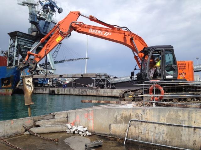 Démolition Roro Sète