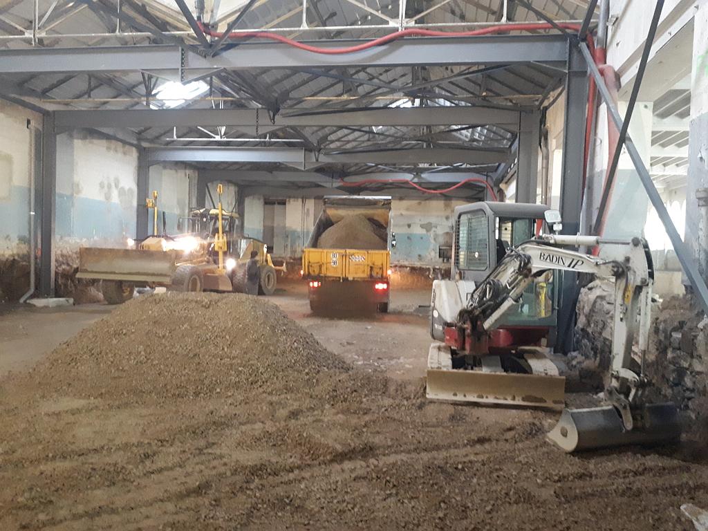 Démolition – Terrassement - MP HYGIENE - Annonay - 2018