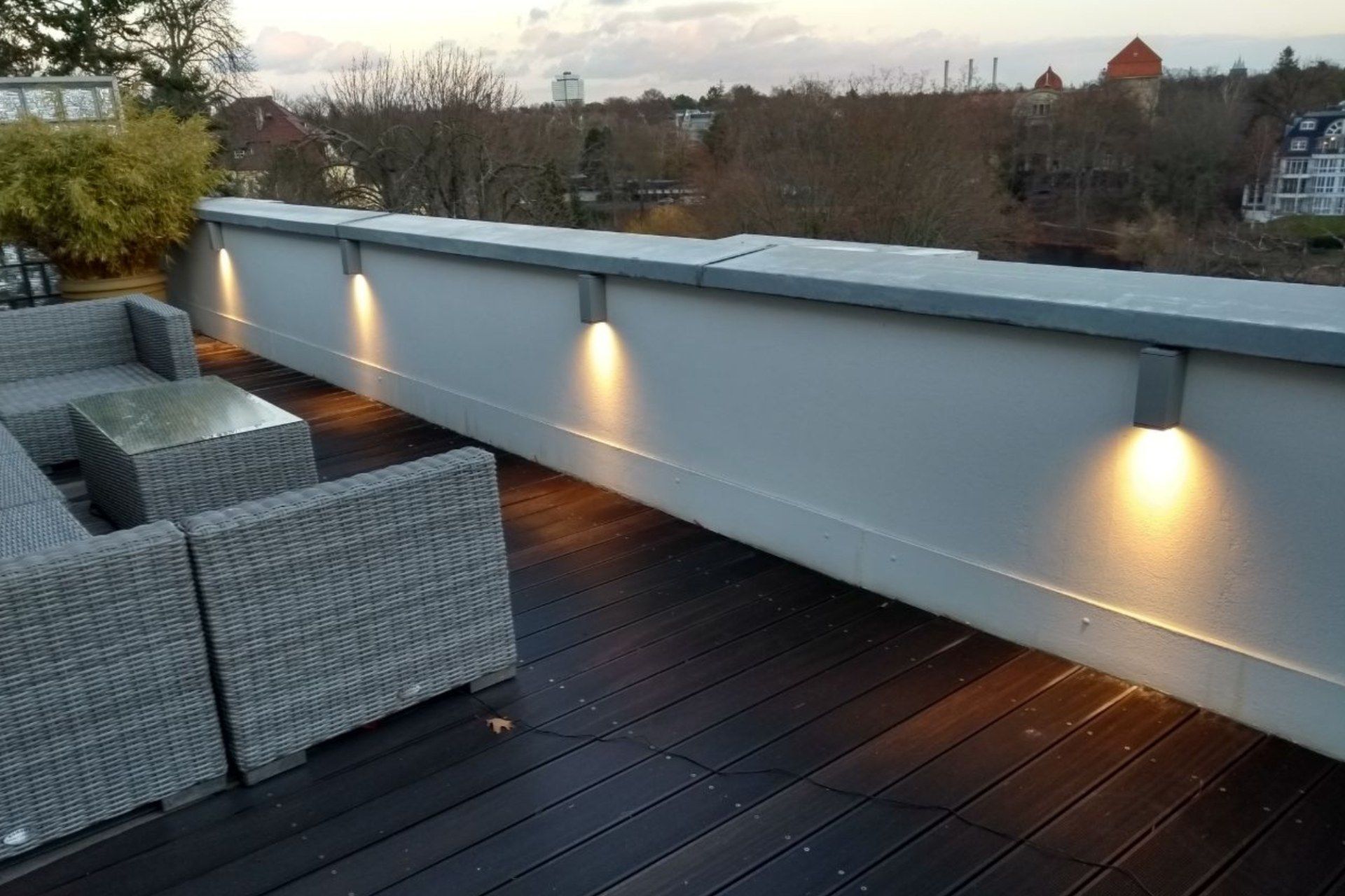 Terrasse Außenbeleuchtung Manuel Lucke