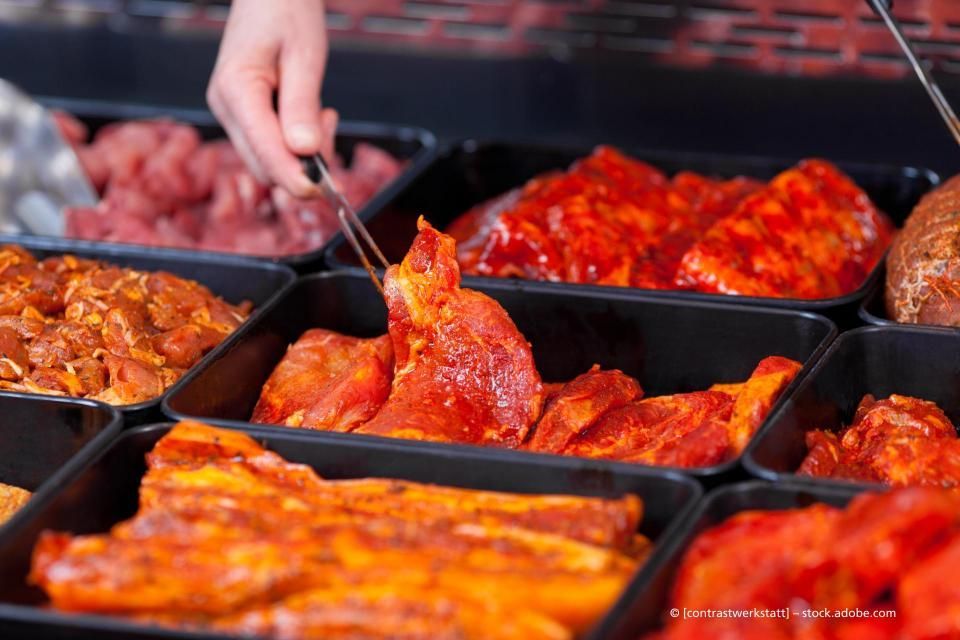 Catering-Platten von der Metzgerei Luckner